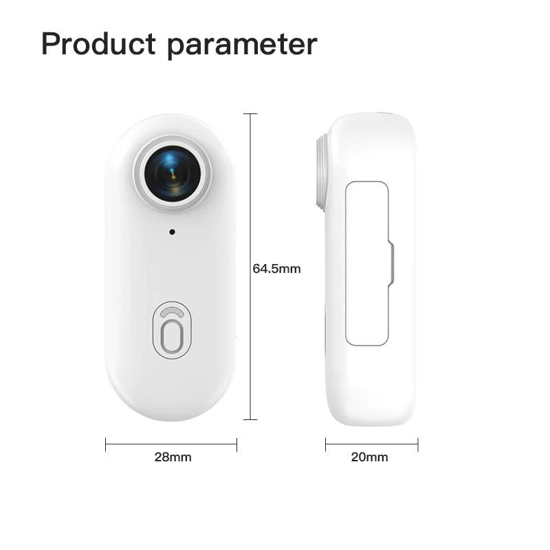 NeckieCam - Mini Kamera 4K