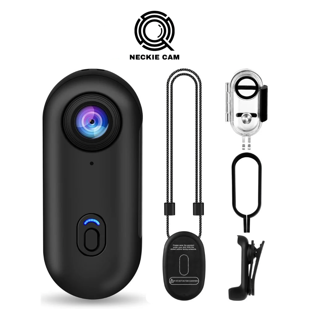 NeckieCam - Mini Kamera 4K